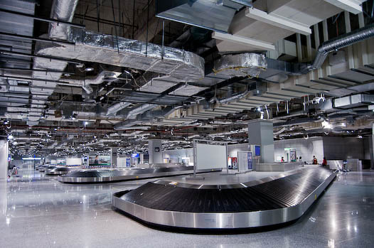 Baggage Claim, Frankfurt Airport.